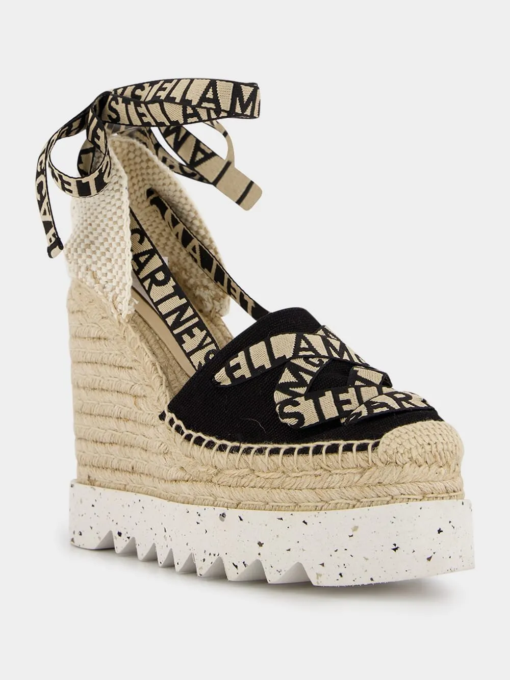 Gaia Canvas 140mm Wedge Espadrilles