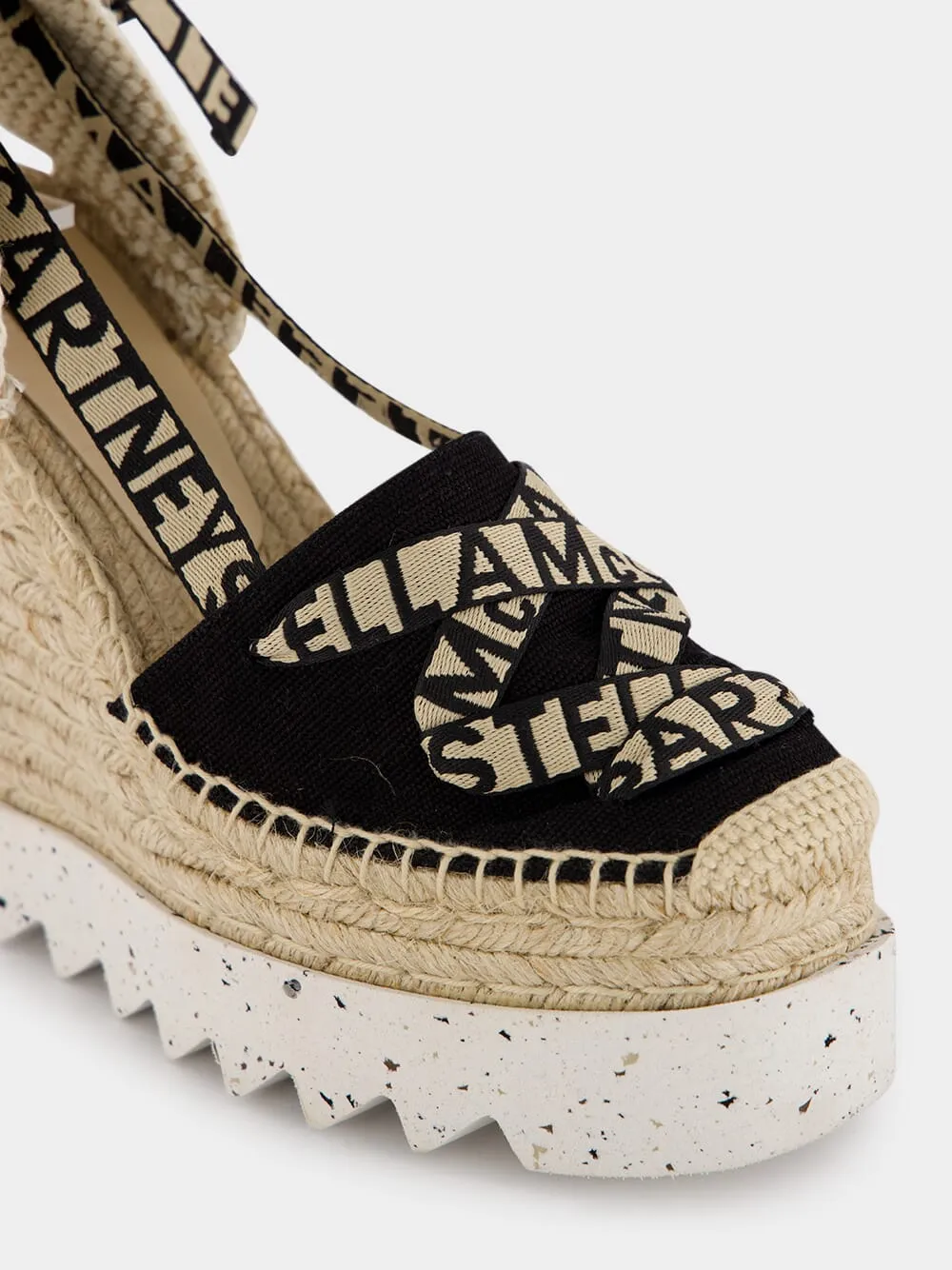 Gaia Canvas 140mm Wedge Espadrilles