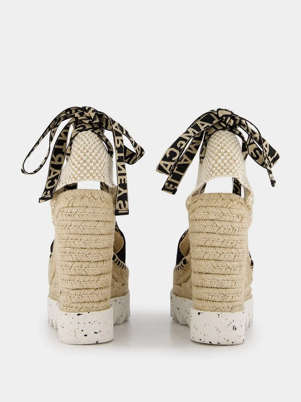 Gaia Canvas 140mm Wedge Espadrilles