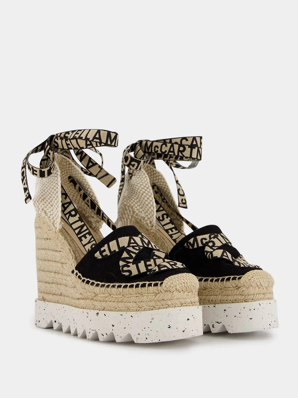 Gaia Canvas 140mm Wedge Espadrilles
