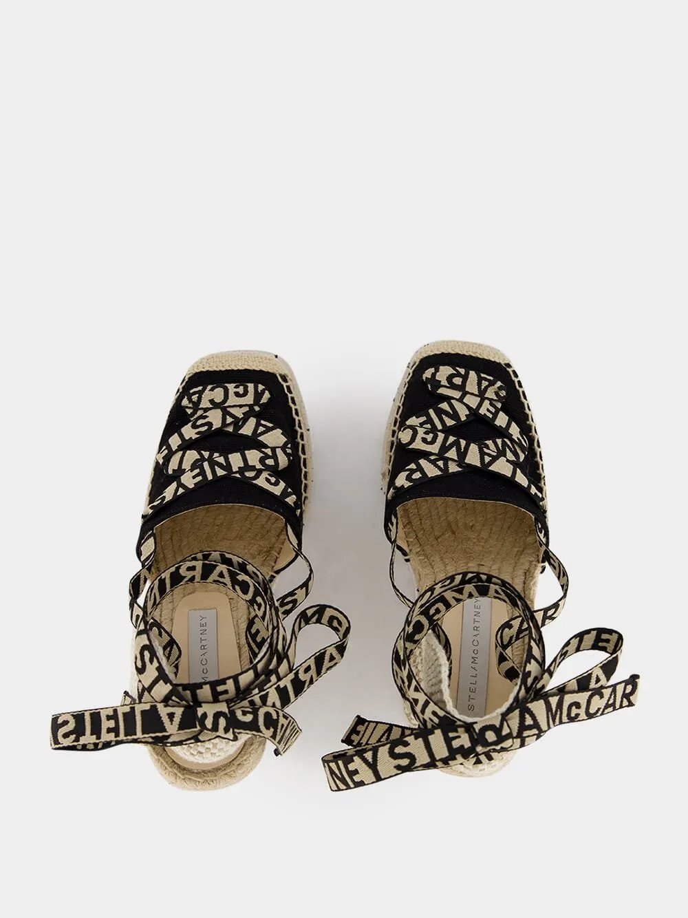 Gaia Canvas 140mm Wedge Espadrilles