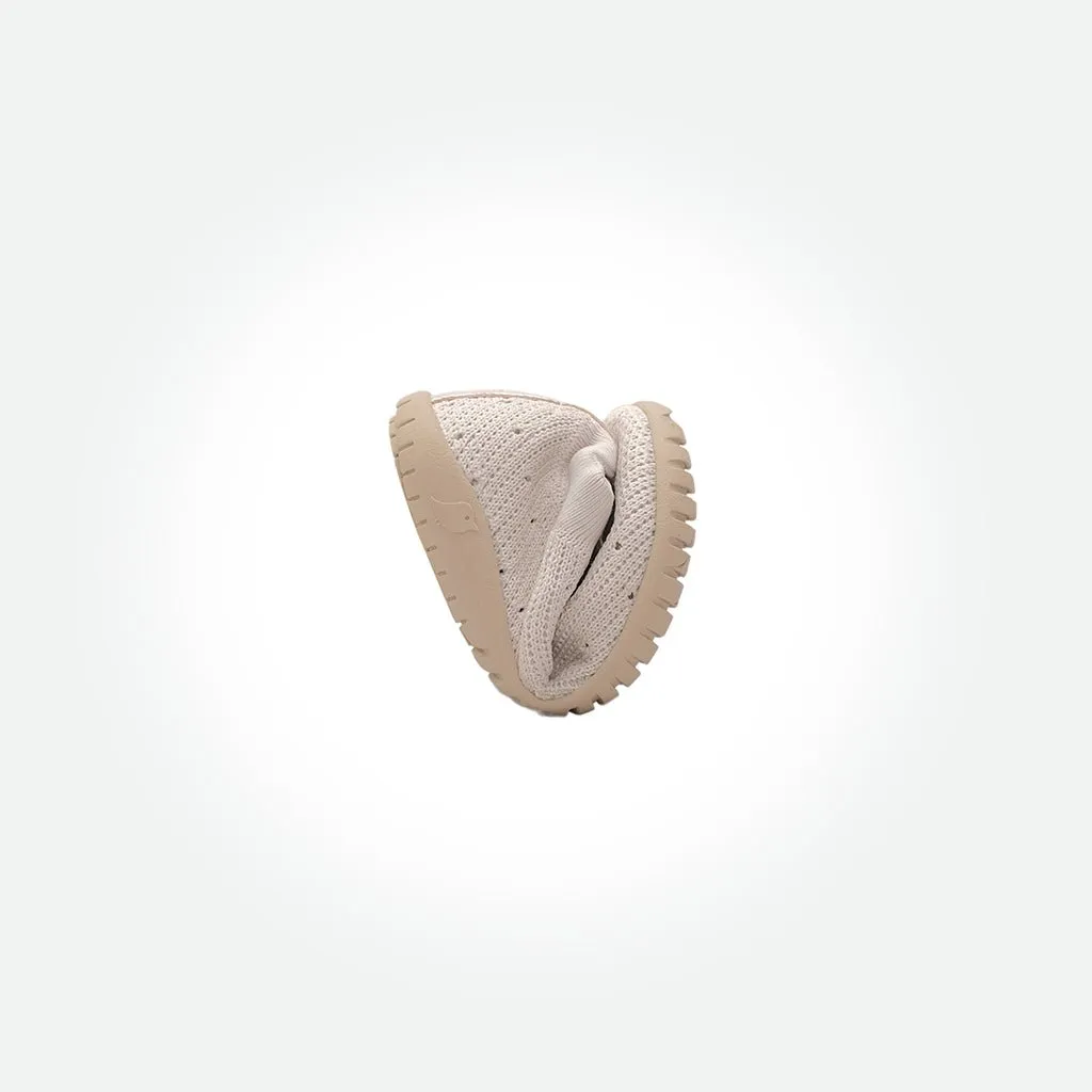 Gallop Sneaker Breezy Holes Series - Grey On Beige