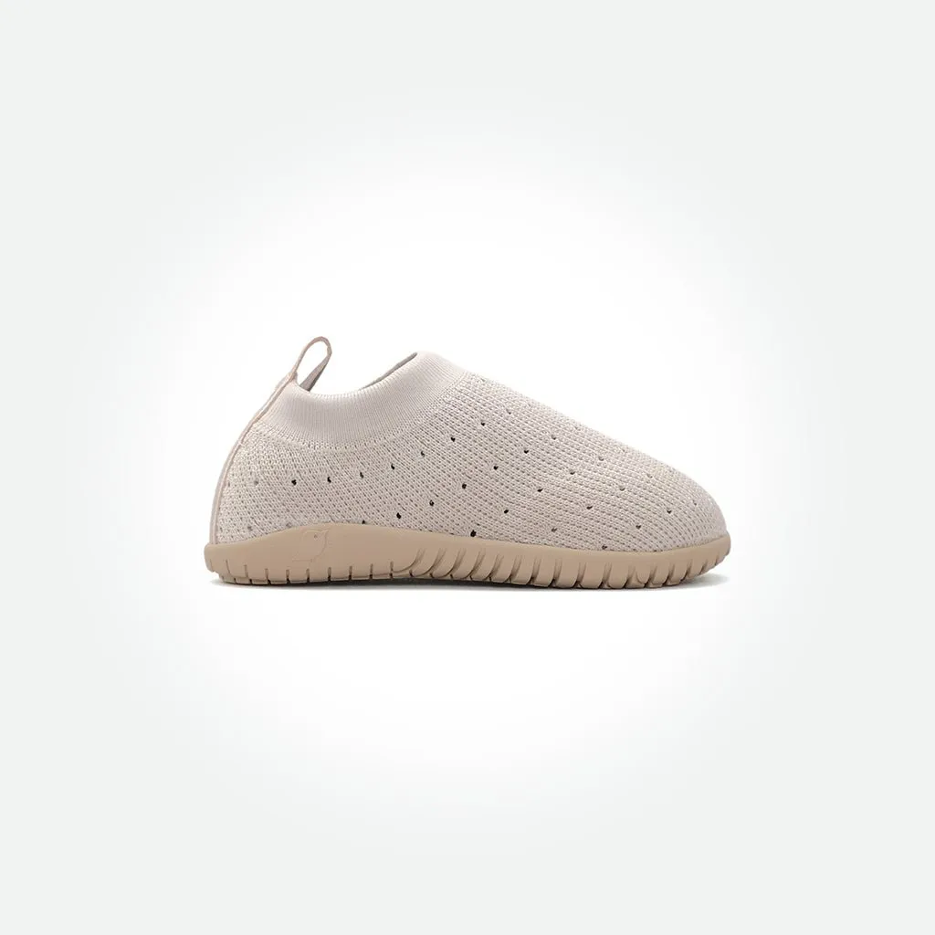 Gallop Sneaker Breezy Holes Series - Grey On Beige