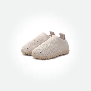 Gallop Sneaker Breezy Holes Series - Grey On Beige