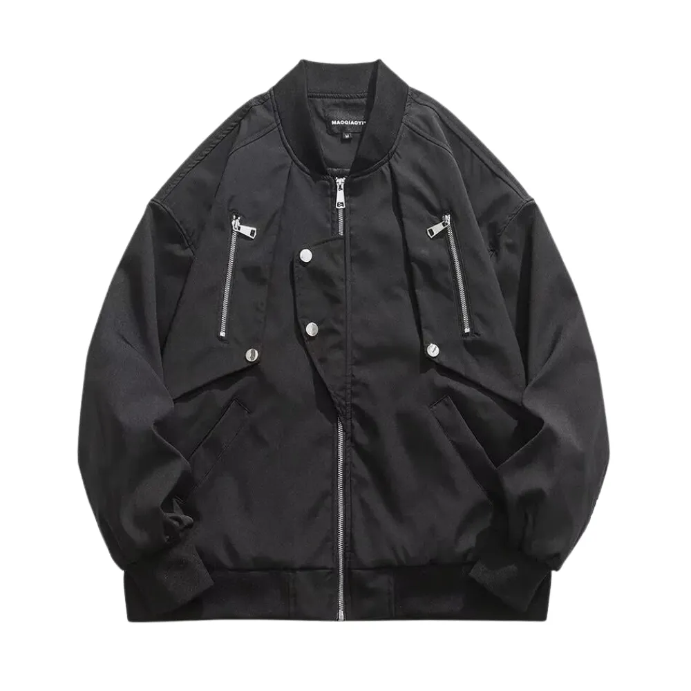 GEG | Loose Casual Solid Jacket