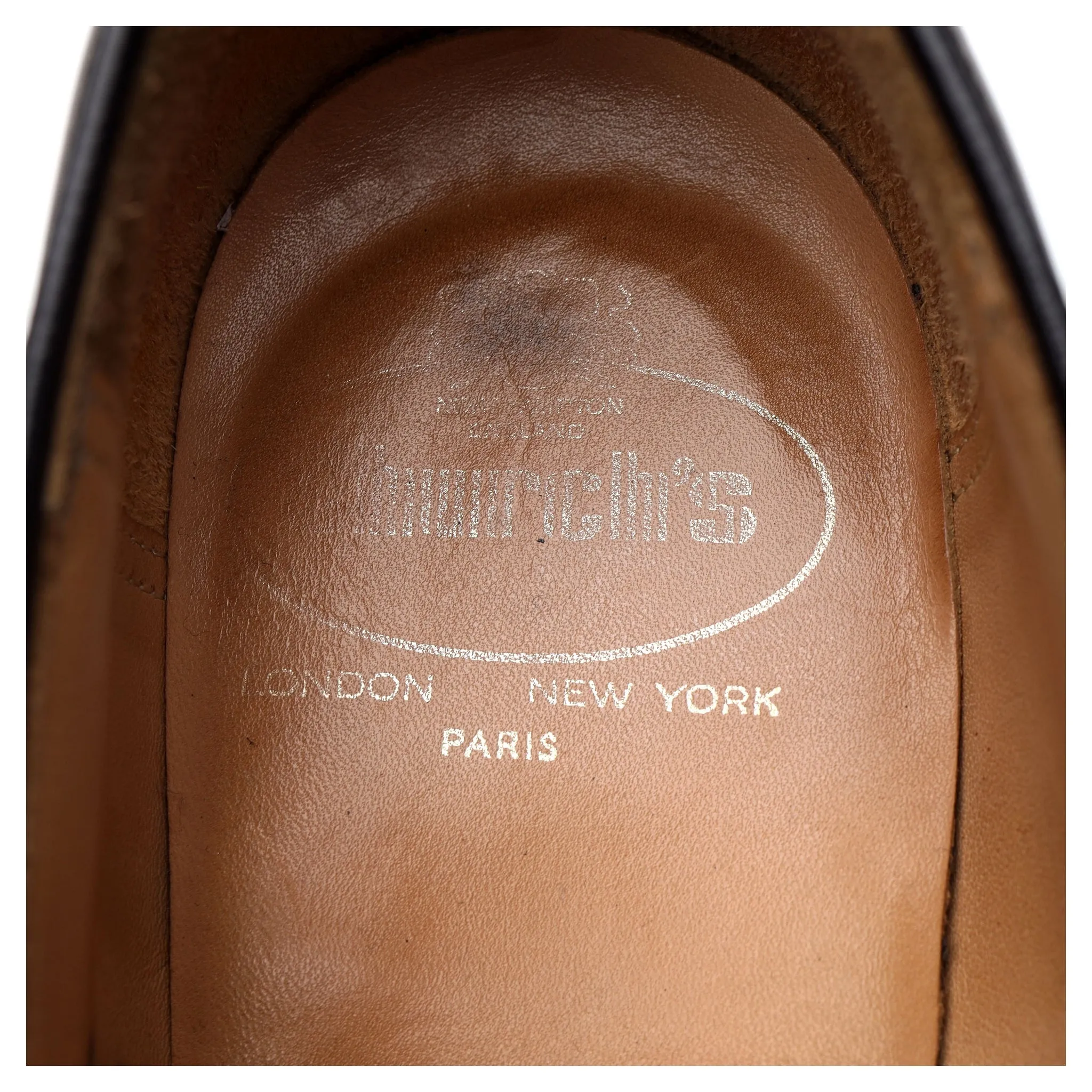 'Gerard' Brown Leather Loafer UK 8.5 F