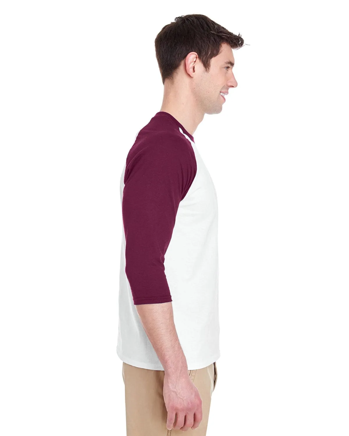 Gildan Heavy Cotton 3/4-Raglan Sleeve T-Shirt