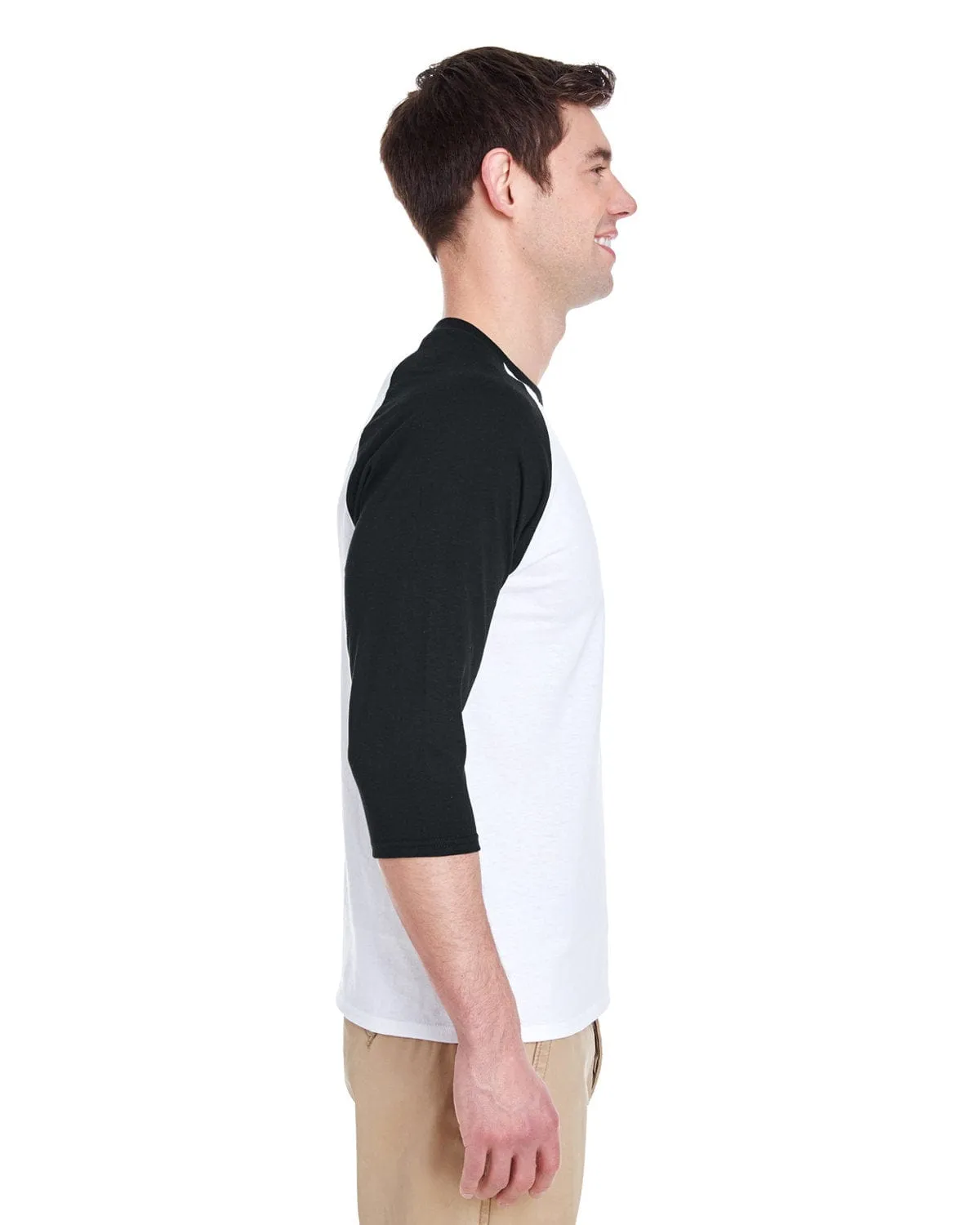 Gildan Heavy Cotton 3/4-Raglan Sleeve T-Shirt