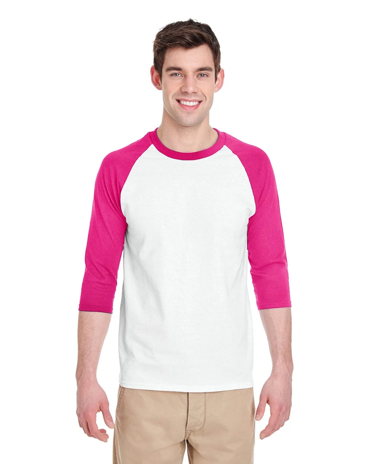 Gildan Heavy Cotton 3/4-Raglan Sleeve T-Shirt