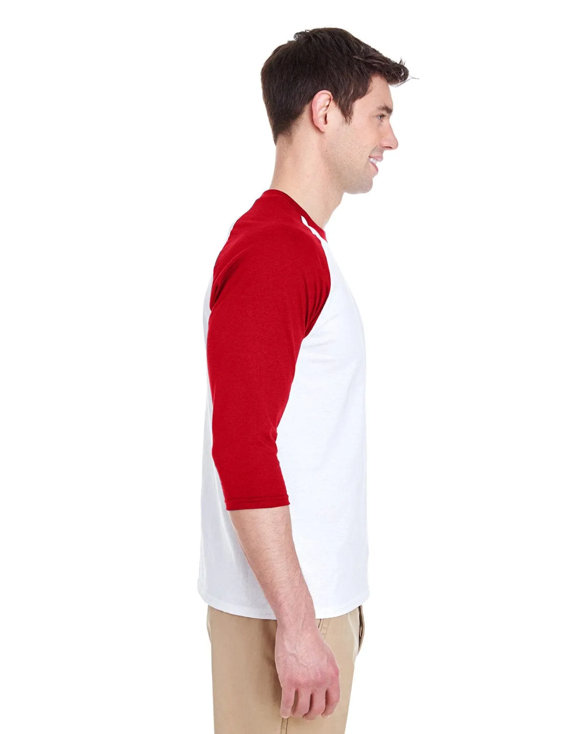 Gildan Heavy Cotton 3/4-Raglan Sleeve T-Shirt