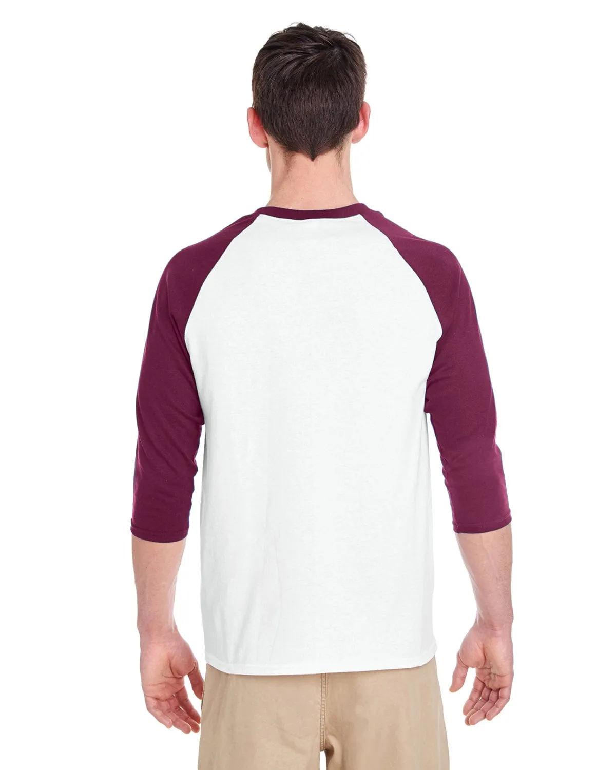 Gildan Heavy Cotton 3/4-Raglan Sleeve T-Shirt