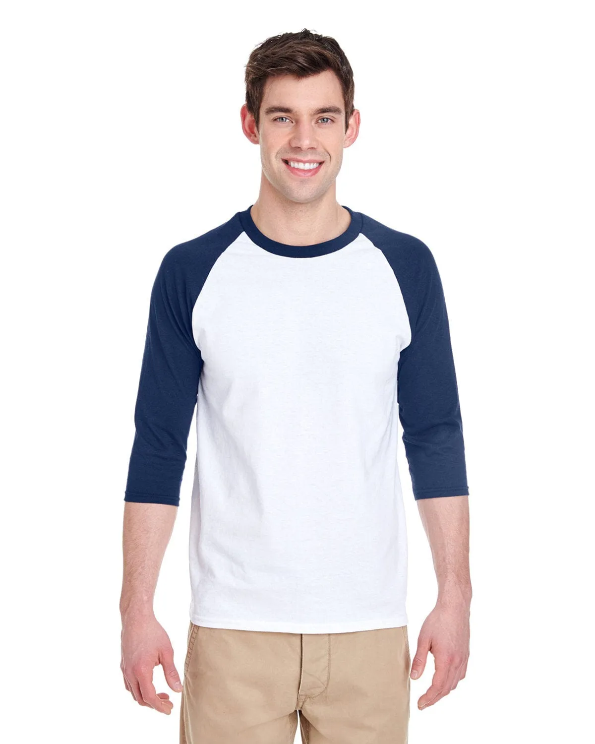 Gildan Heavy Cotton 3/4-Raglan Sleeve T-Shirt