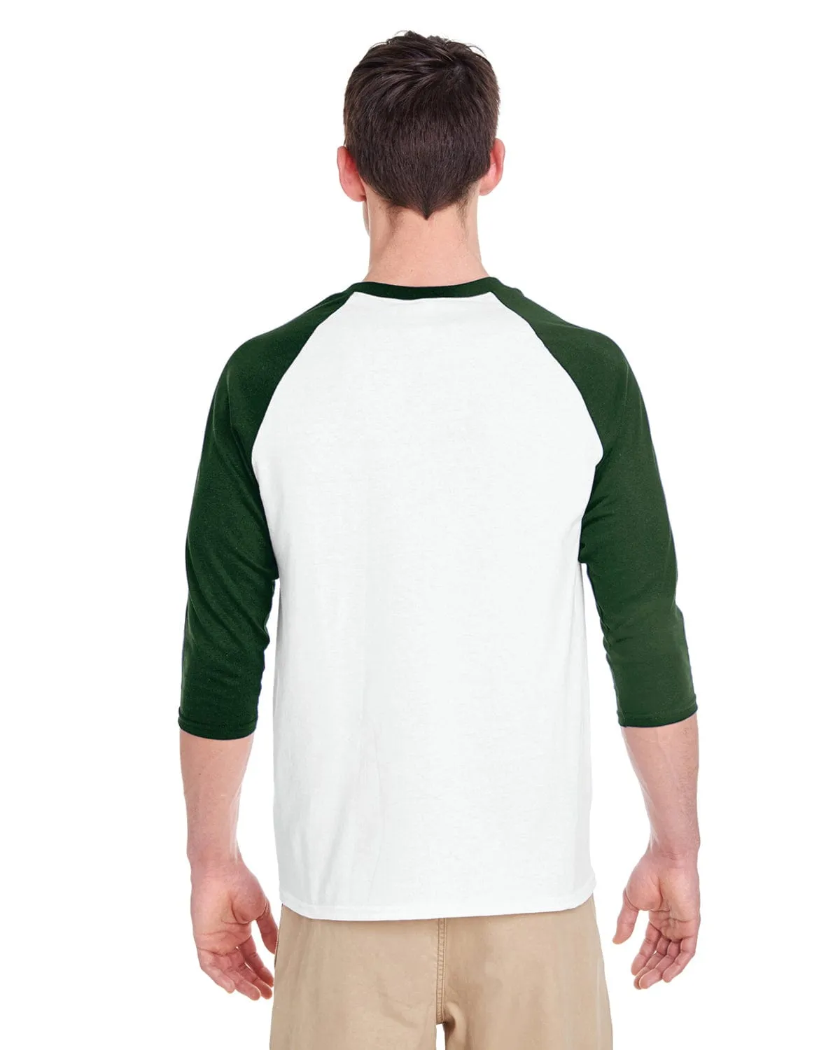 Gildan Heavy Cotton 3/4-Raglan Sleeve T-Shirt