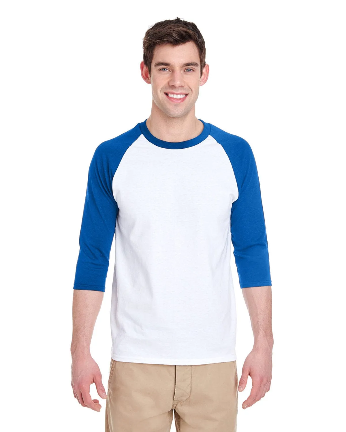 Gildan Heavy Cotton 3/4-Raglan Sleeve T-Shirt