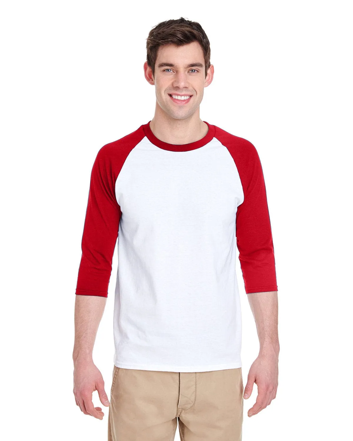 Gildan Heavy Cotton 3/4-Raglan Sleeve T-Shirt