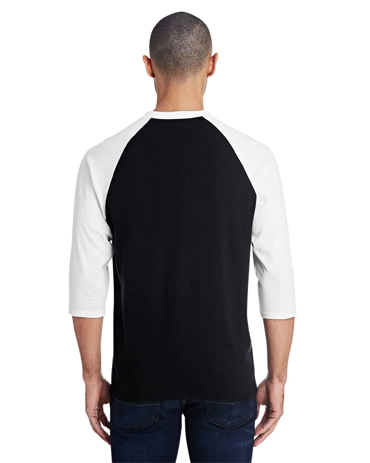 Gildan Heavy Cotton 3/4-Raglan Sleeve T-Shirt