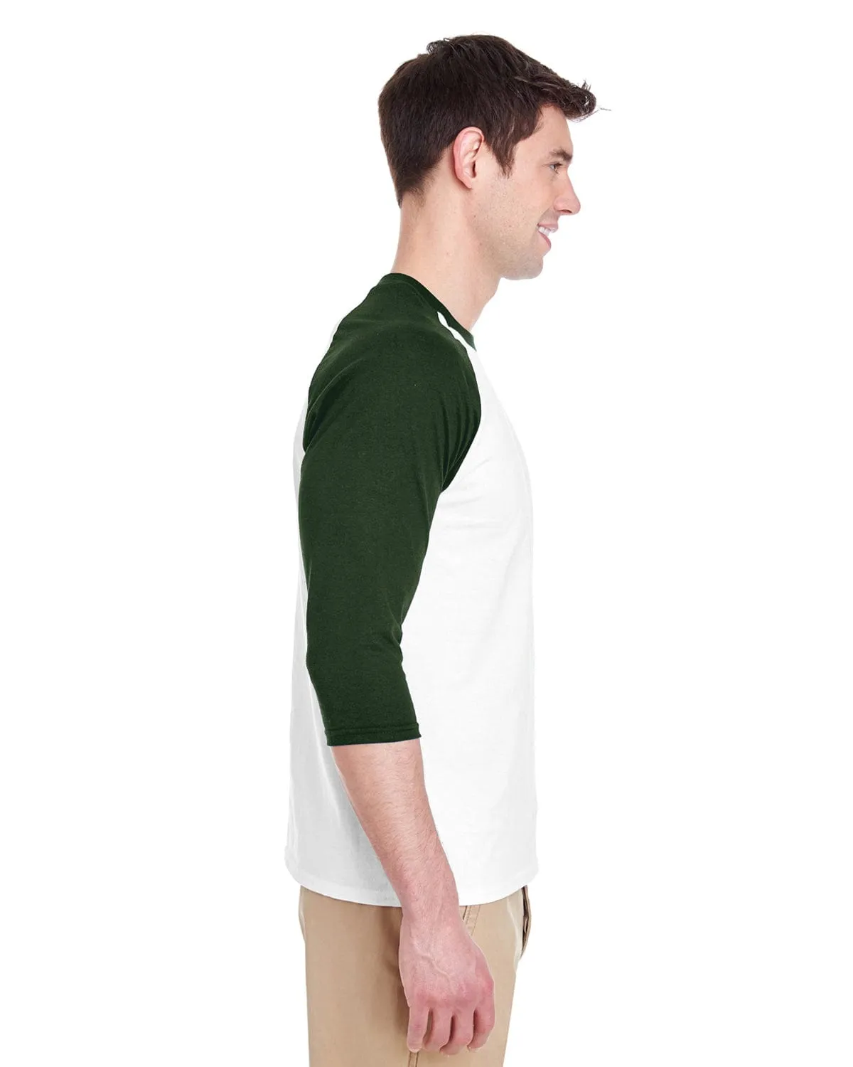 Gildan Heavy Cotton 3/4-Raglan Sleeve T-Shirt