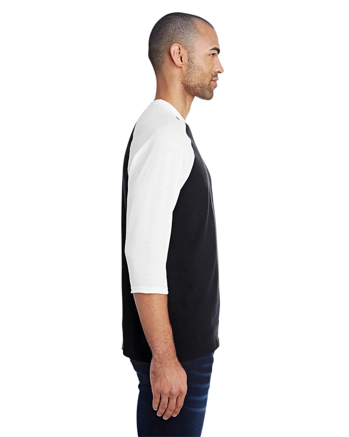 Gildan Heavy Cotton 3/4-Raglan Sleeve T-Shirt