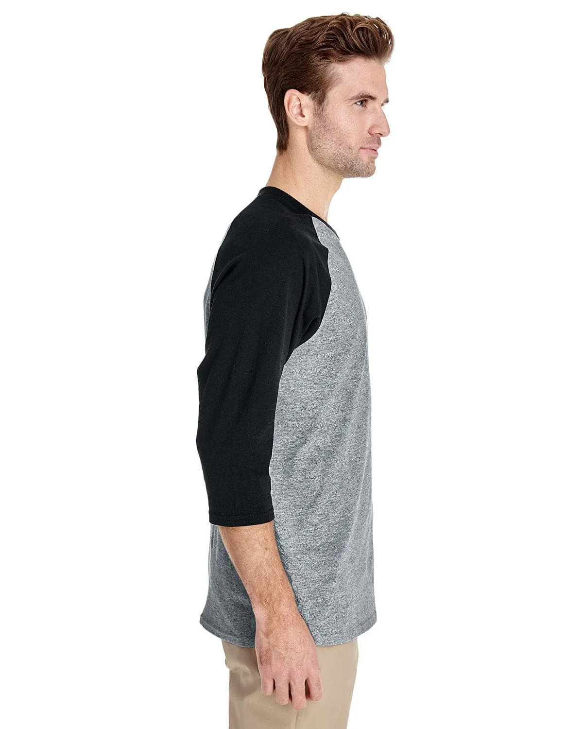 Gildan Heavy Cotton 3/4-Raglan Sleeve T-Shirt