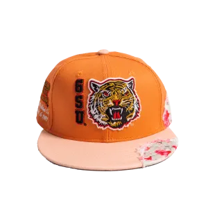 GRAMBLING STATE UNIVERSITY FRAYED FITTED HAT