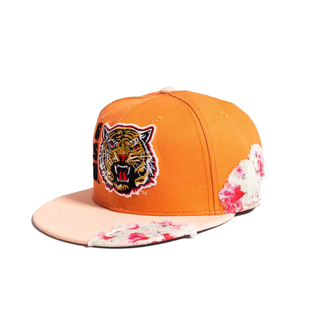 GRAMBLING STATE UNIVERSITY FRAYED FITTED HAT
