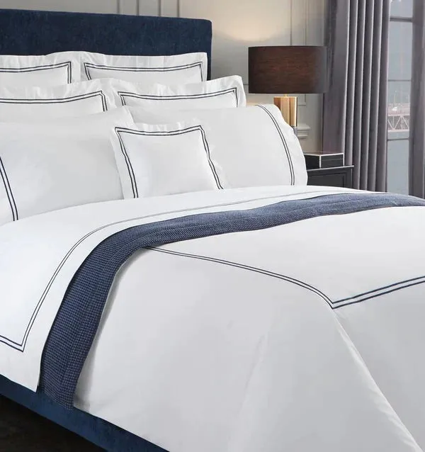 Grande Hotel Percale Fitted Sheet by Sferra