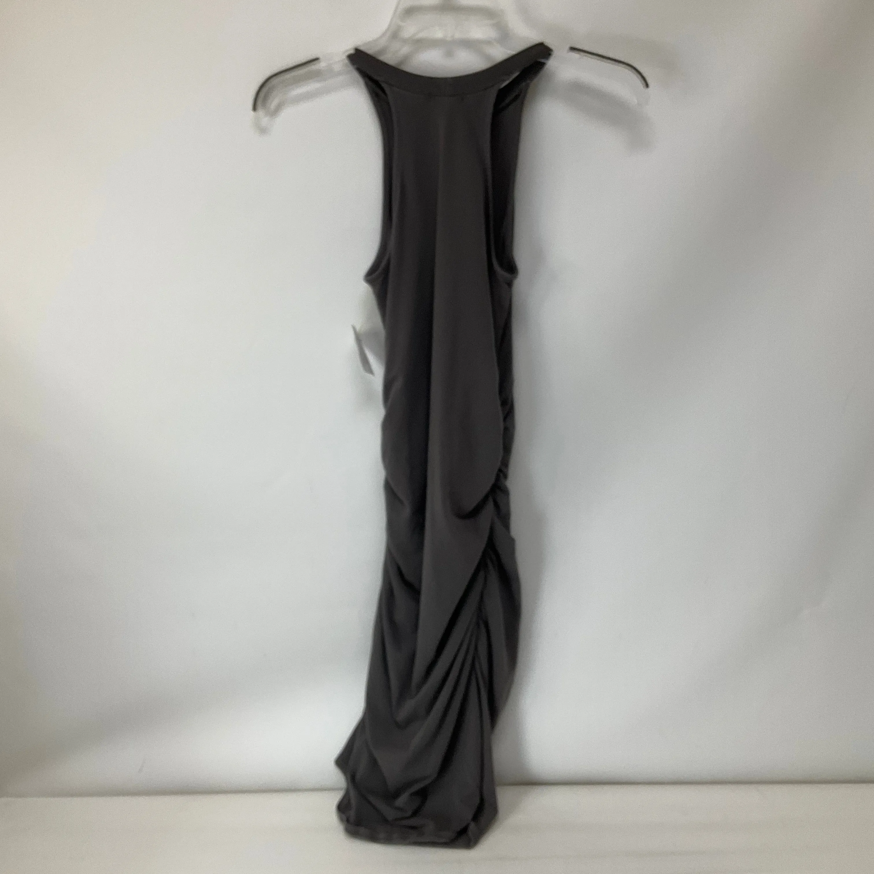 Grey Dress Casual Midi La Made, Size S
