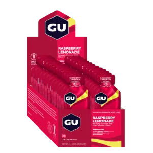 GU Energy Caja de Geles Raspberry Lemonade (24 unid)