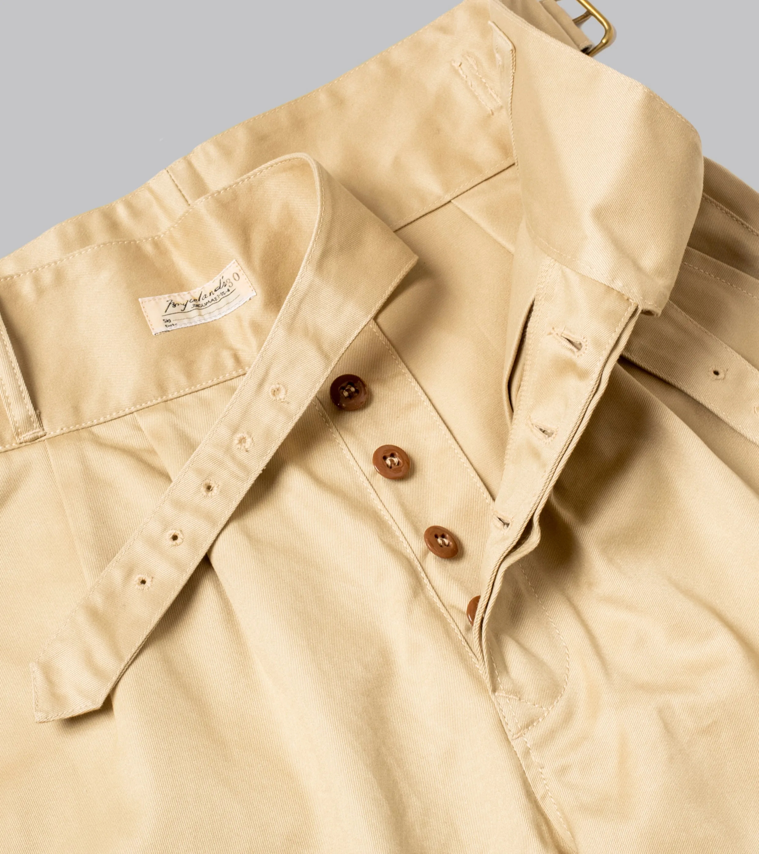 Gurkha Shorts Beige