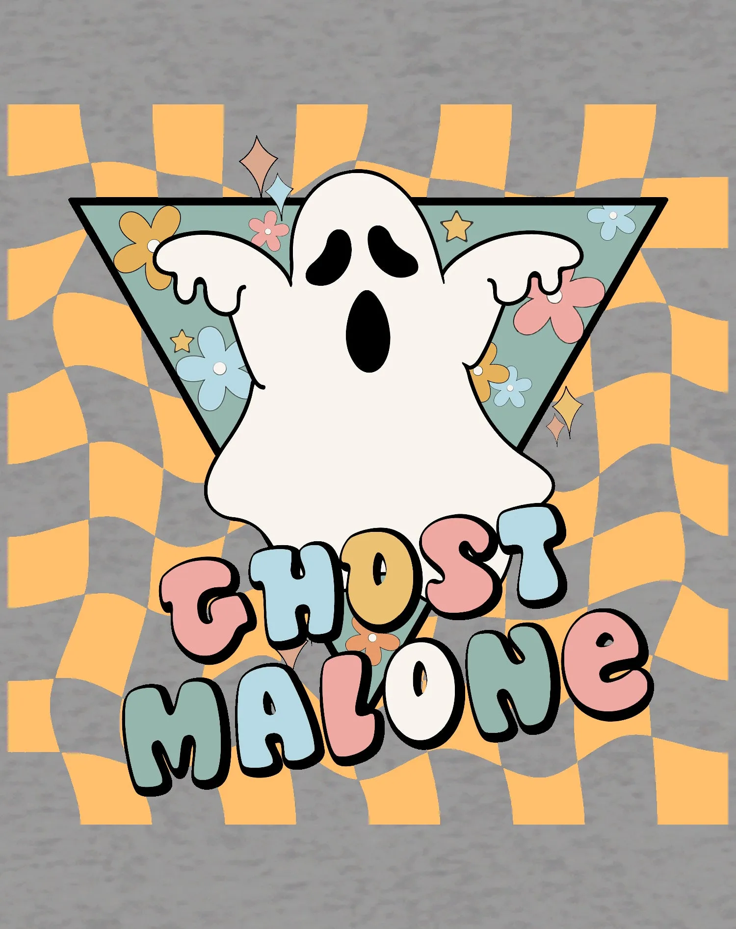 Halloween Cute Ghost Malone Official Men's T-shirt