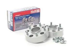 H&R Trak  20mm DRM Adaptor Stud 5/120 CB 72.5 Thread 14x1.5 - 13-18 Land Rover Range Rover Typ LG