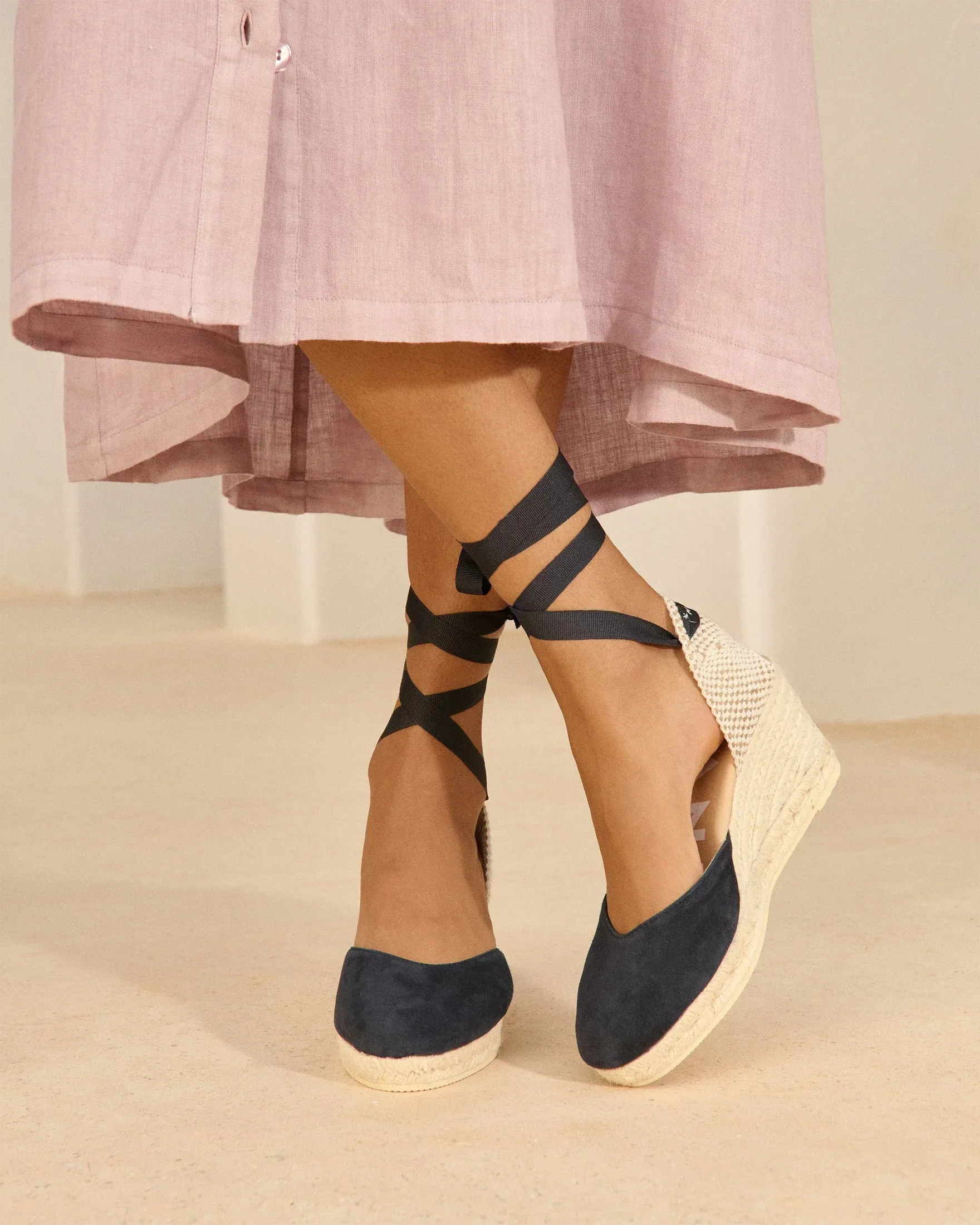 Hanna | Navy Espadrilles