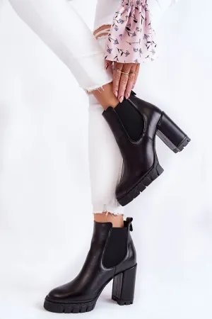 Heel boots