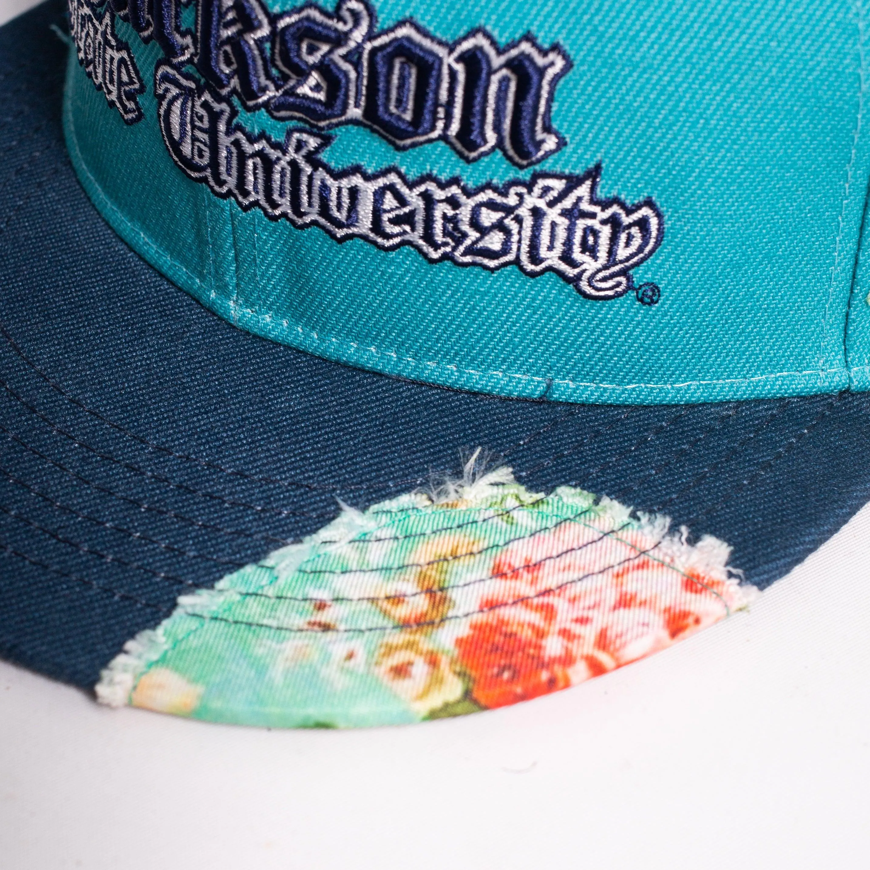 JACKSON STATE UNIVERSITY FRAYED FITTED HAT