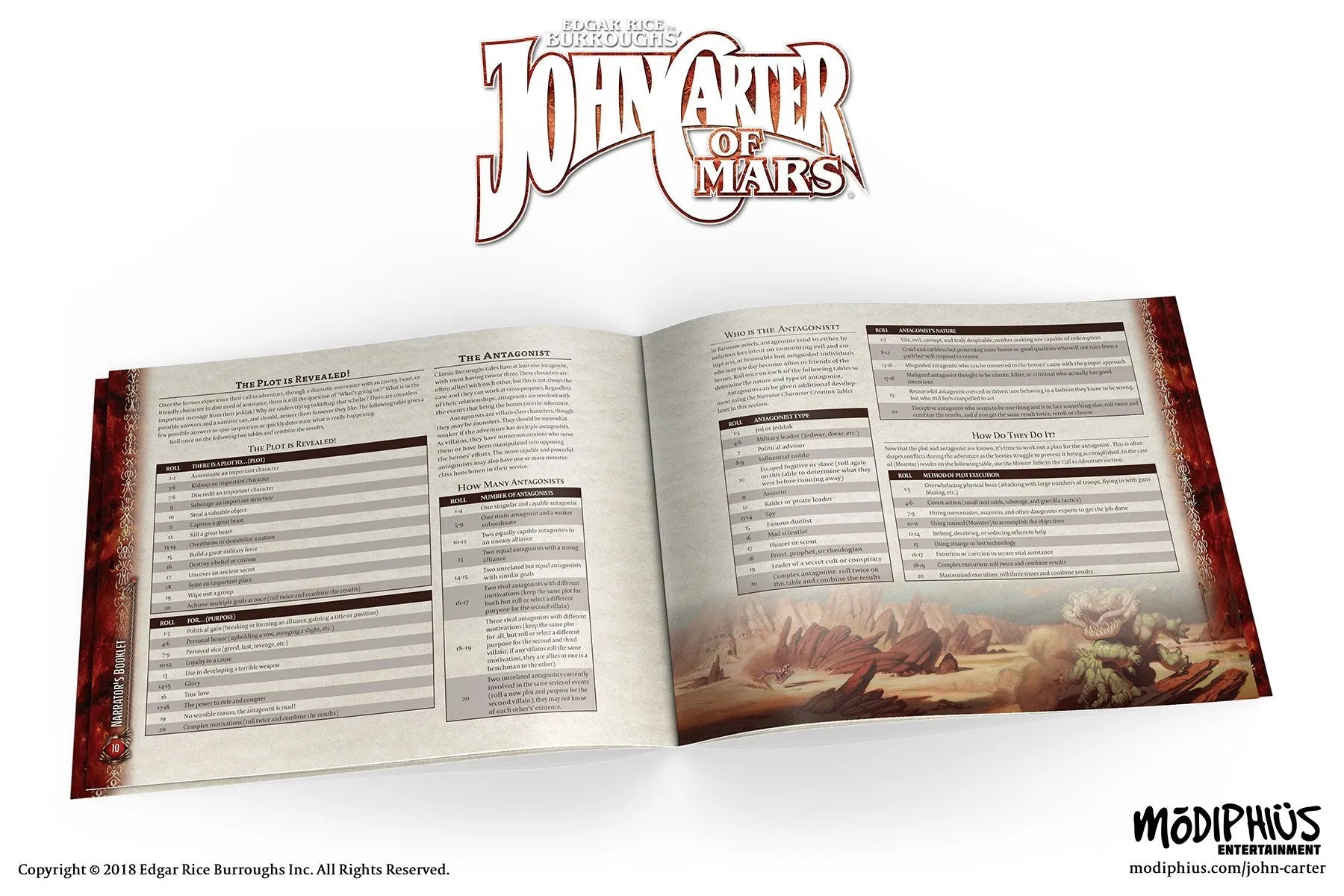 John Carter of Mars: Narrator's Toolkit