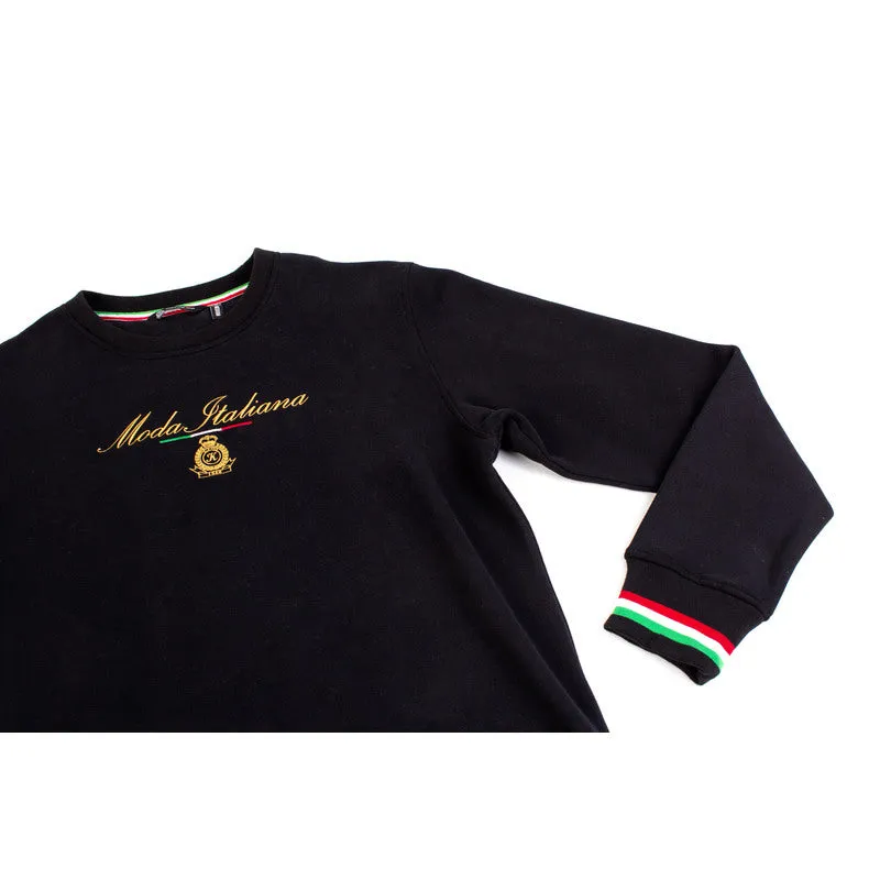 K*7 Schillaci Mens Sweater - Black - W24-1616