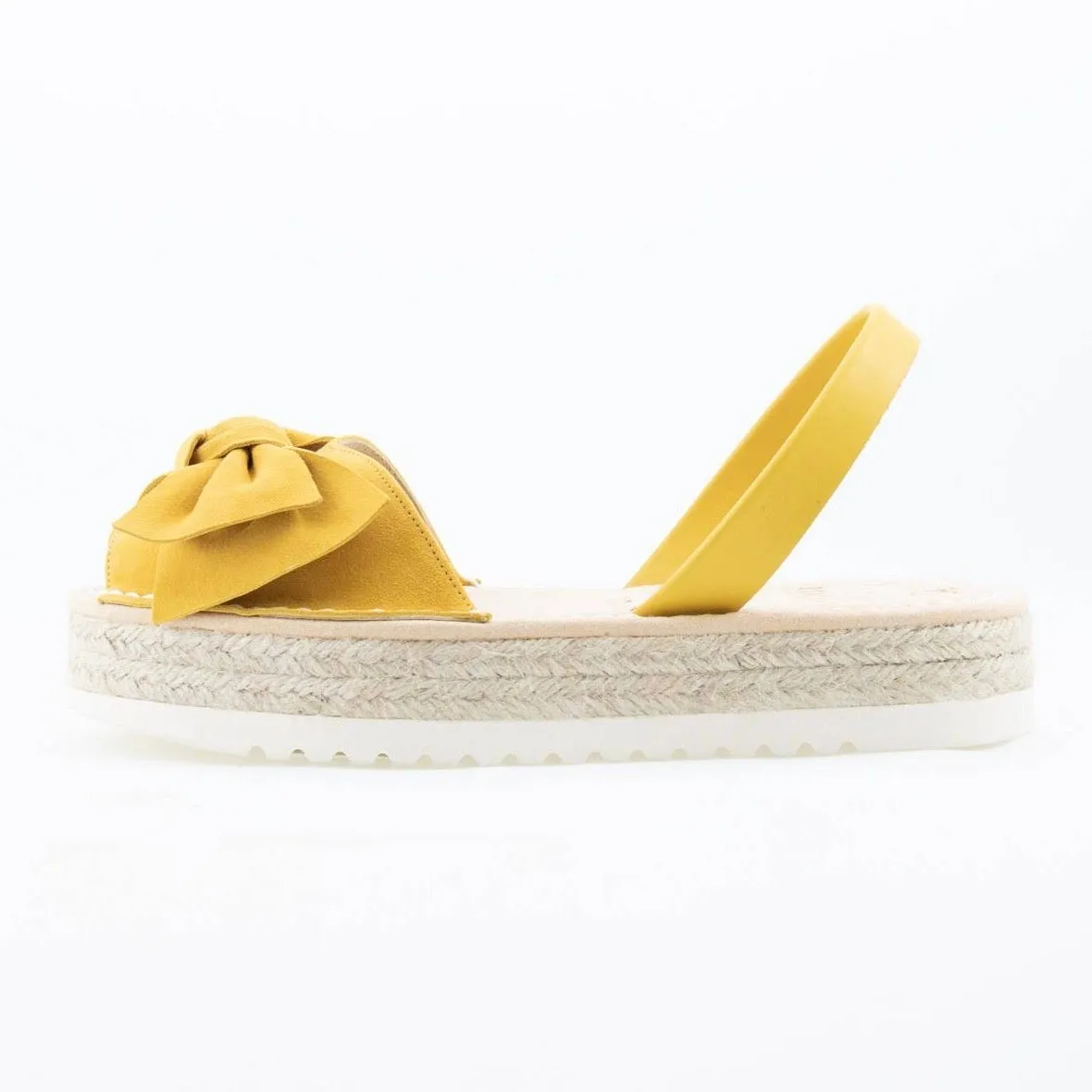 LA x Confetti Bow Flatform Espadrille Sunshine