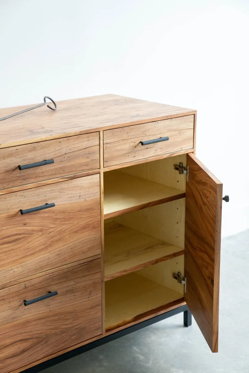 Lanett | Modern Credenza in Urban Wood Veneer