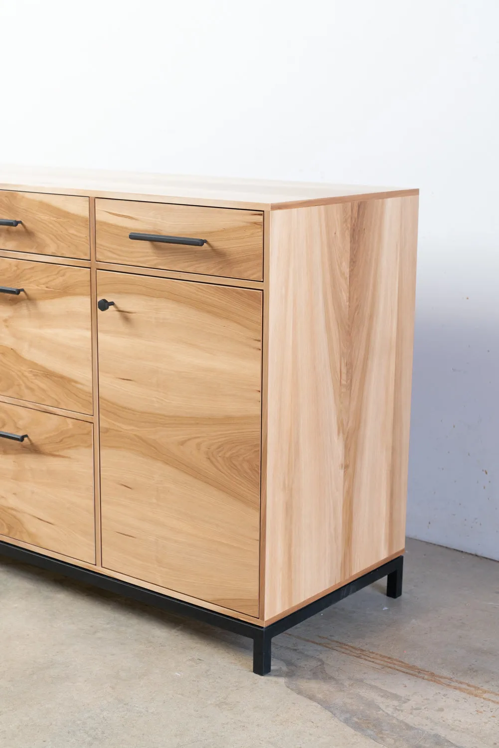 Lanett | Modern Credenza in Urban Wood Veneer