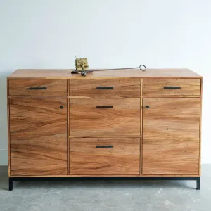 Lanett | Modern Credenza in Urban Wood Veneer