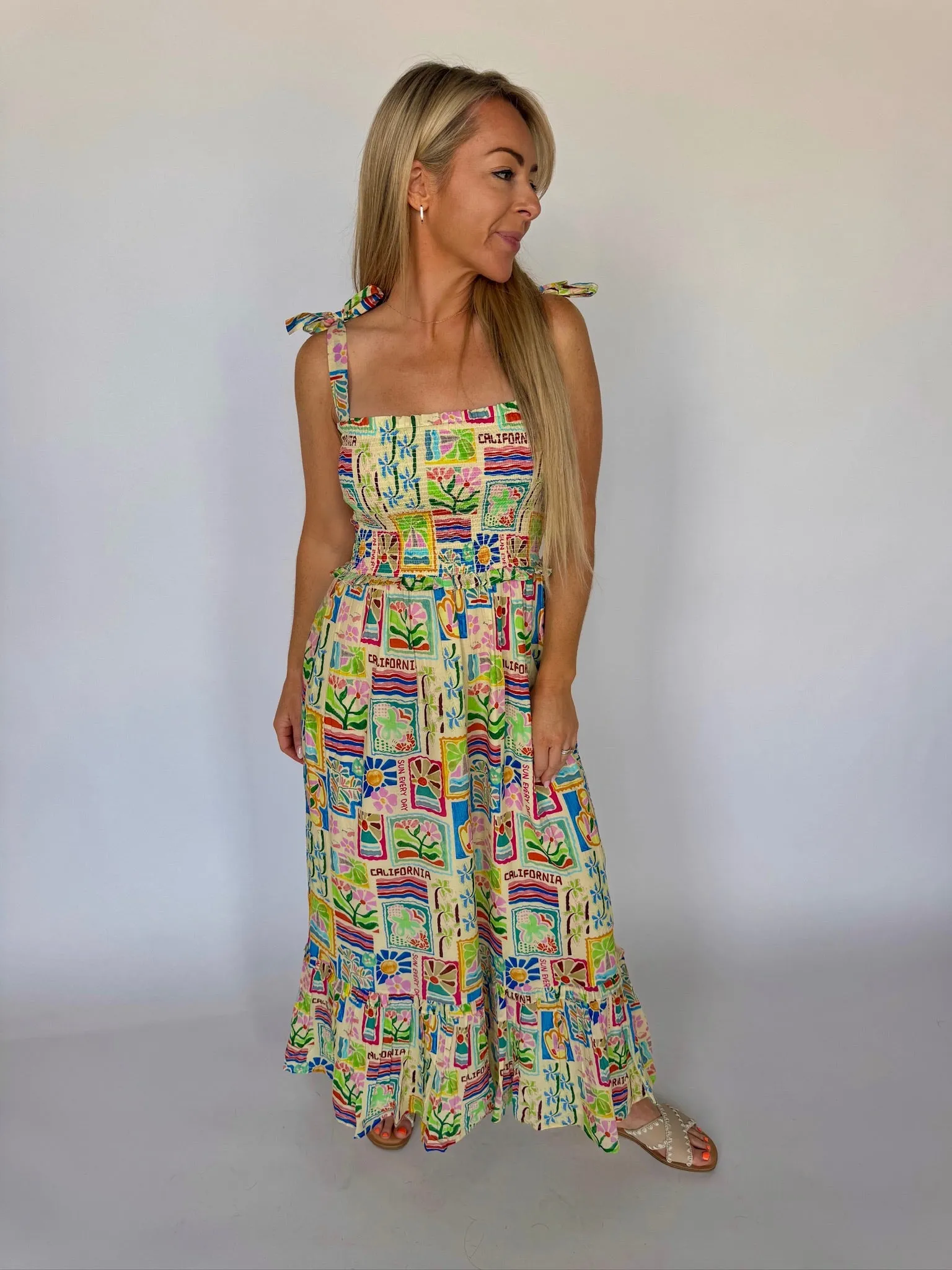 Linda Floral Dress