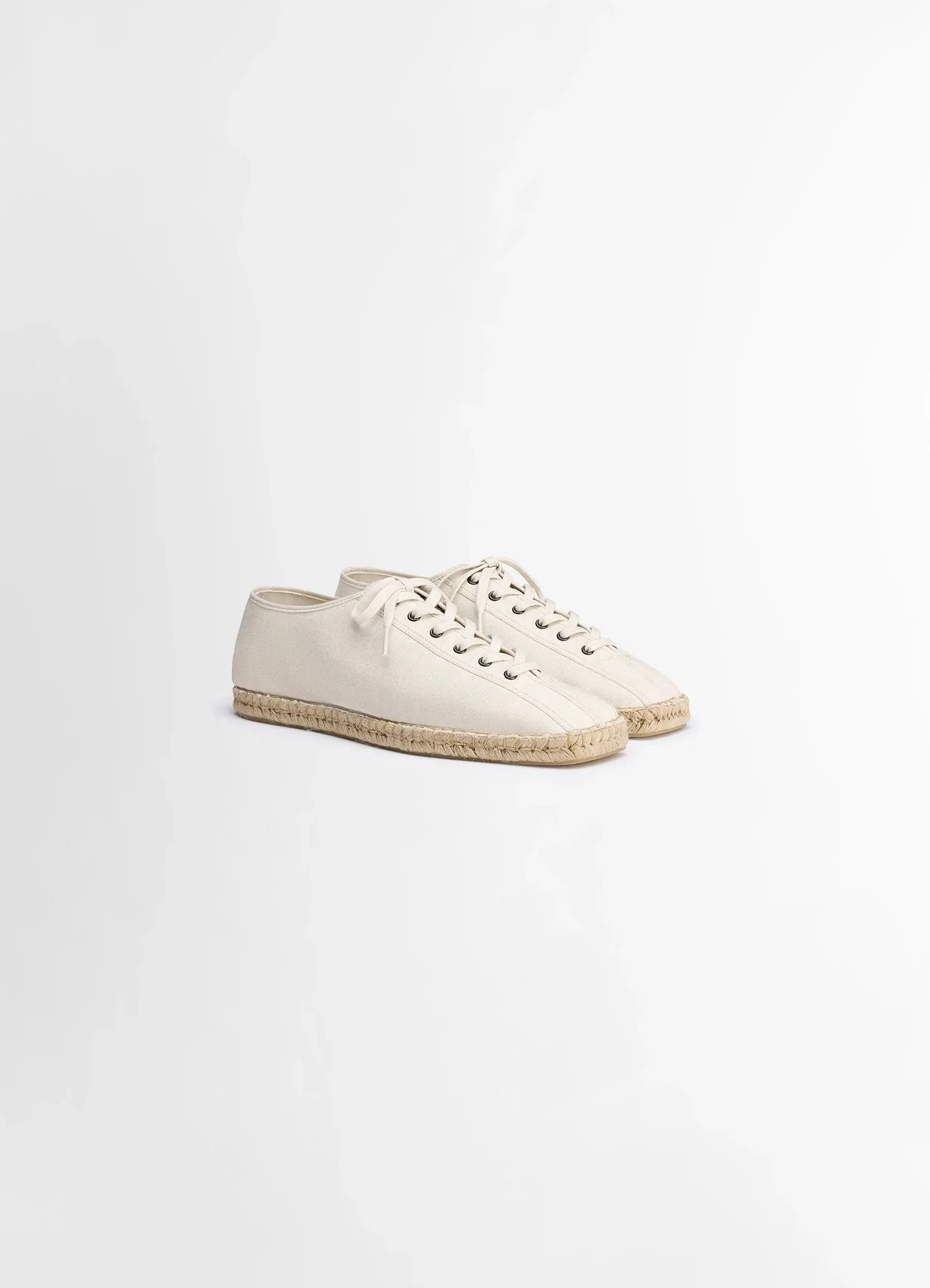 LINOLEUM LACED ESPADRILLES