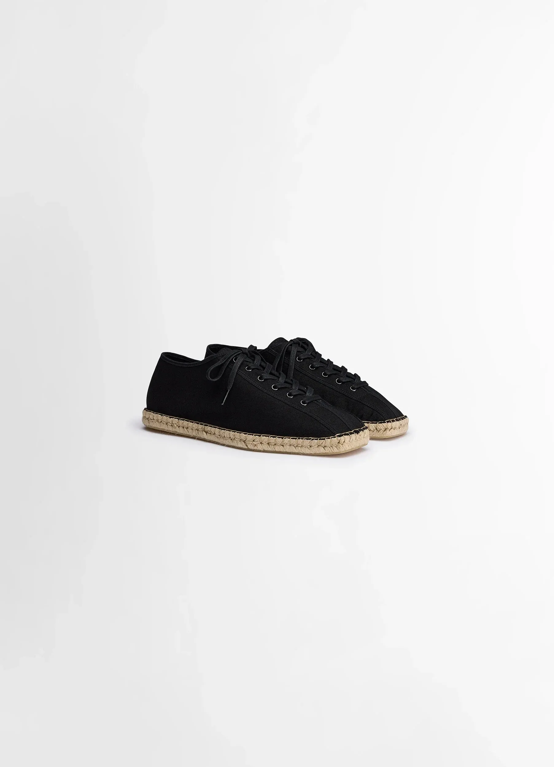 LINOLEUM LACED ESPADRILLES