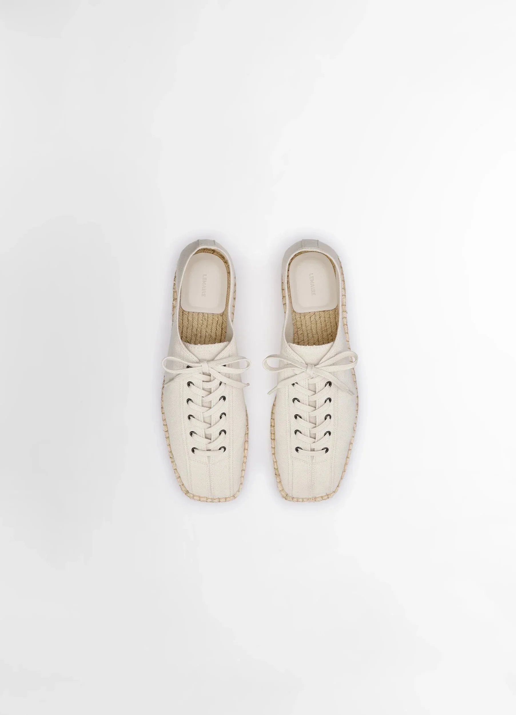 LINOLEUM LACED ESPADRILLES