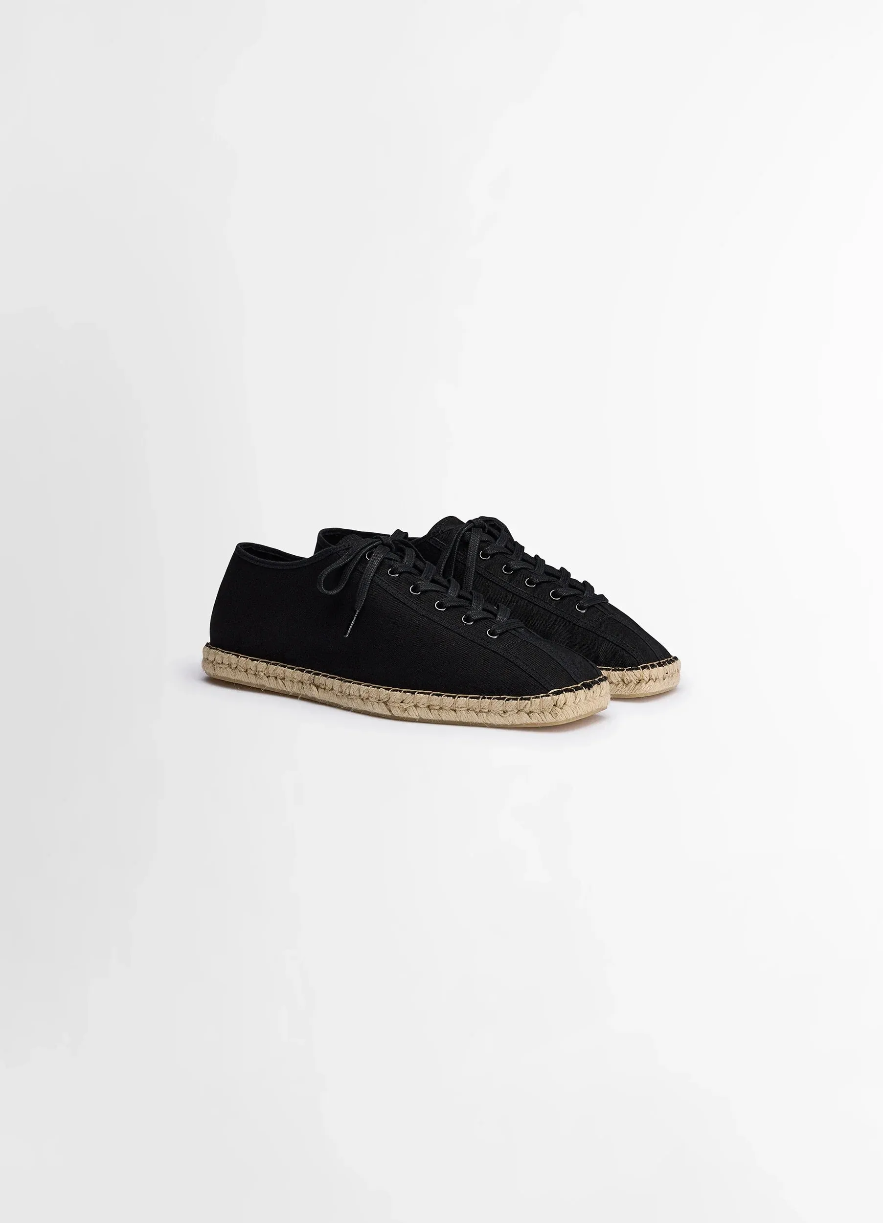 LINOLEUM LACED ESPADRILLES