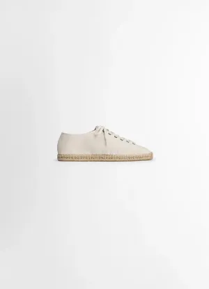 LINOLEUM LACED ESPADRILLES