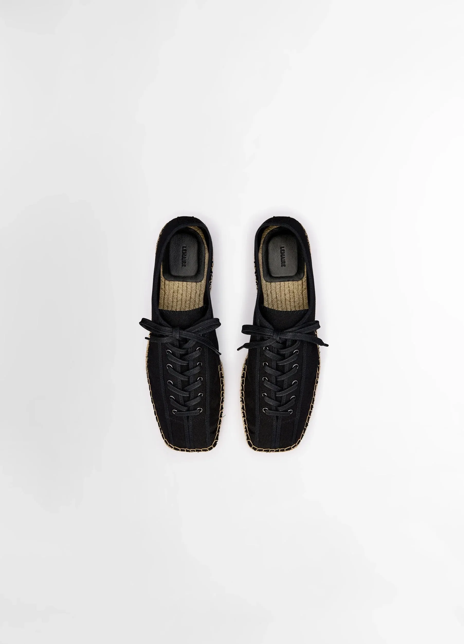 LINOLEUM LACED ESPADRILLES