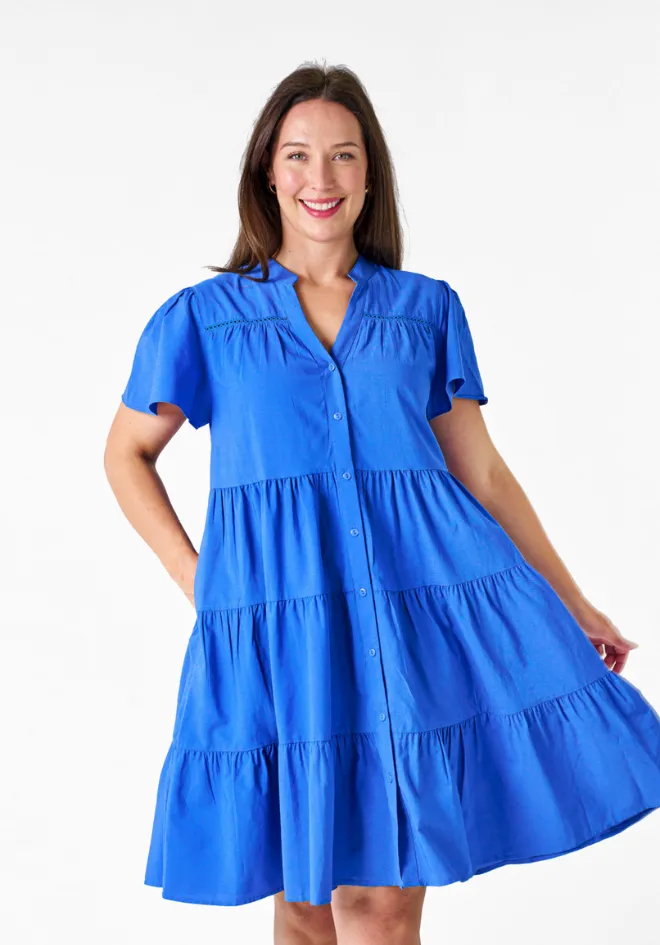 Liyana Dress - Blue