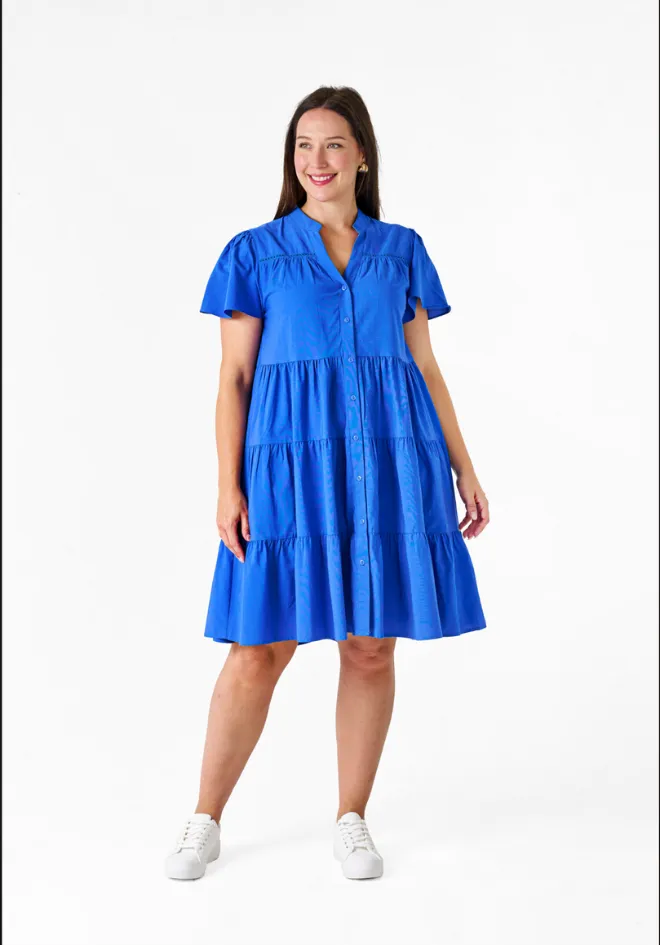 Liyana Dress - Blue