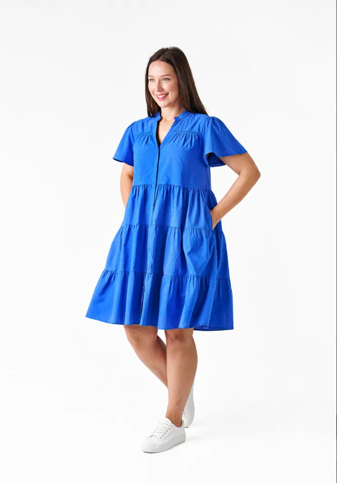 Liyana Dress - Blue